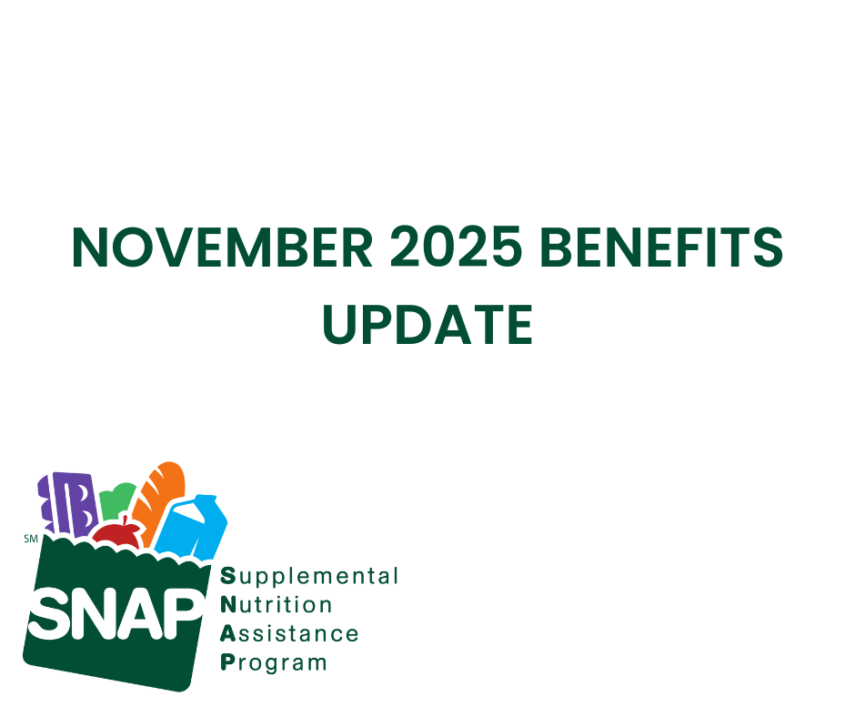 NOVEMBER 2025 BENEFITS UPDATE